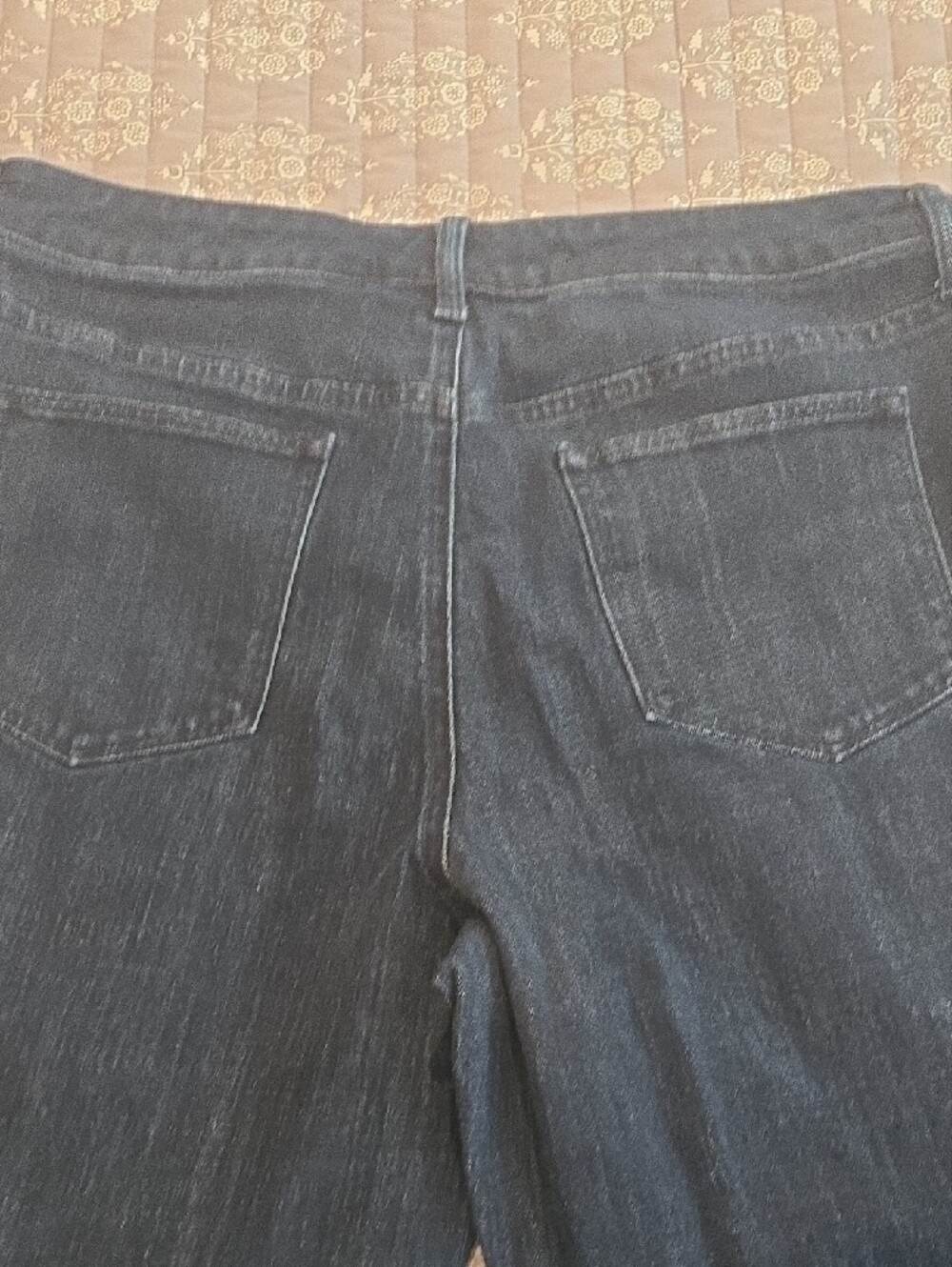Talbots Women's Dark Indigo Straight-Leg Jeans - Picture 4 of 9